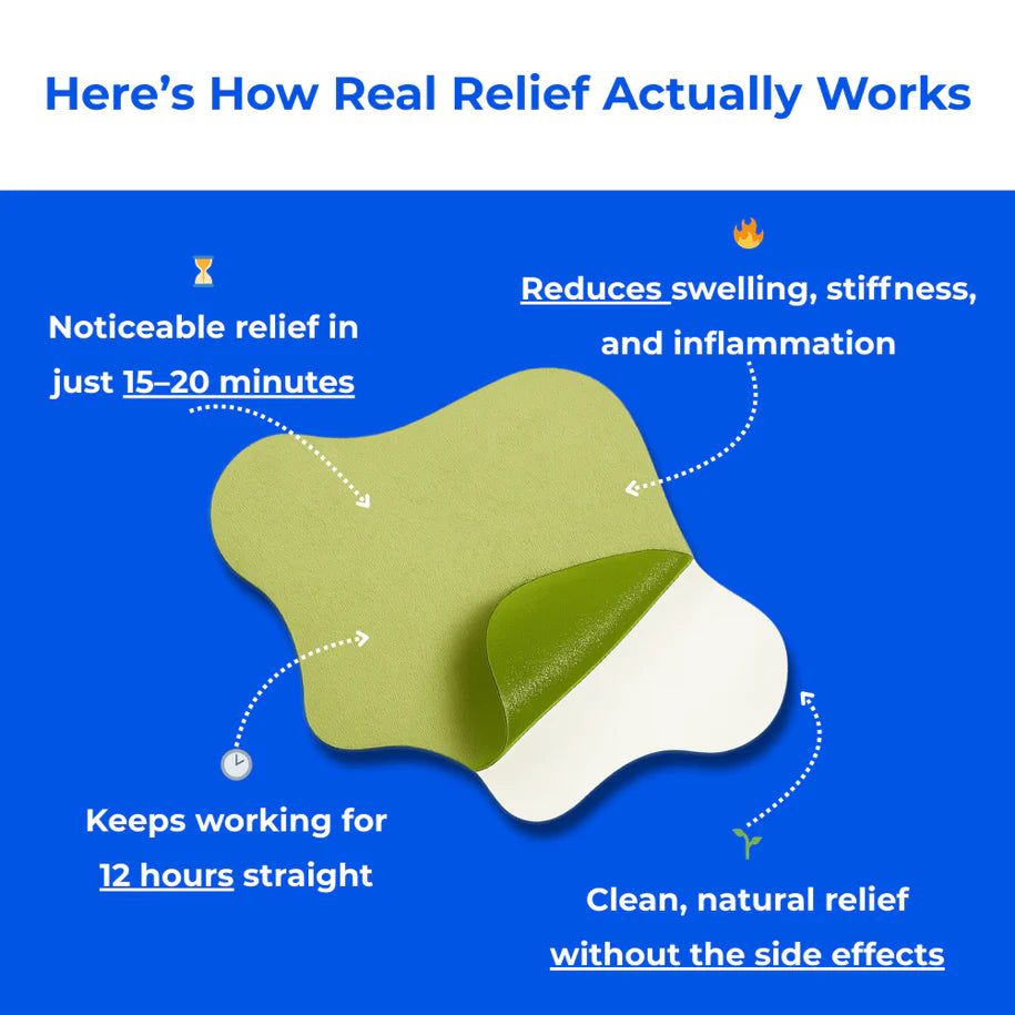 Chavsi- Sciatica Back Pain Relief Patches (12pcs)