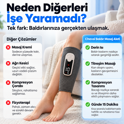 Chavsi – Günde 15 Dakikada Daha Hafif ve Rahat Baldırlar