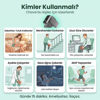 Chavsi - Günde 15 Dakikada Ağrısız Dizler İçin Masaj Aleti