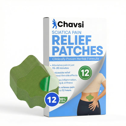 Chavsi- Sciatica Back Pain Relief Patches (12pcs)
