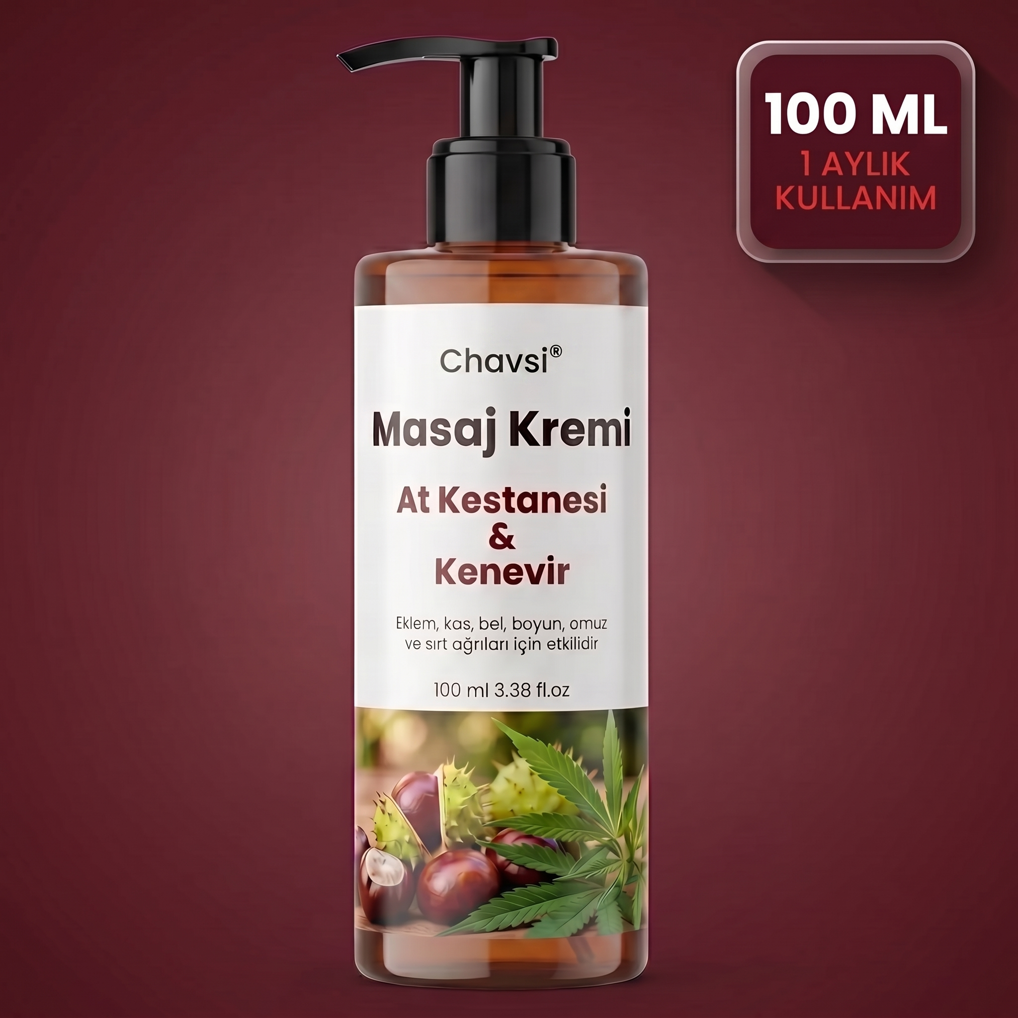 Chavsi - Eklem Ağrısı Giderici Masaj Kremi