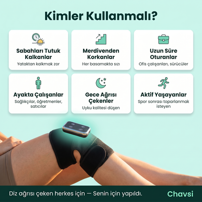 Chavsi - Günde 15 Dakikada Ağrısız Dizler İçin Masaj Aleti