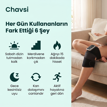 Chavsi - Günde 15 Dakikada Ağrısız Dizler İçin Masaj Aleti