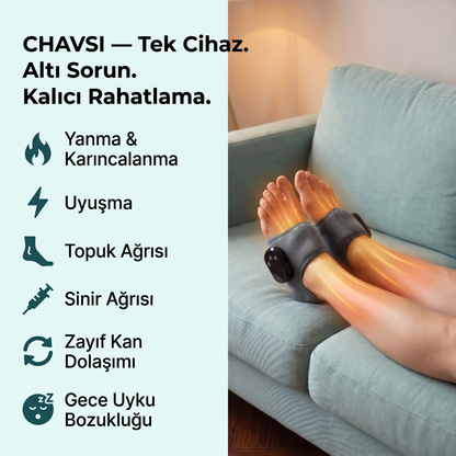 Chavsi - 3 Fonksiyonlu Ayak Masaj Aleti