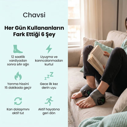 Chavsi - 3 Fonksiyonlu Ayak Masaj Aleti