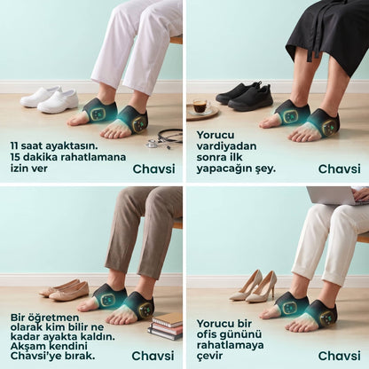 Chavsi - 3 Fonksiyonlu Ayak Masaj Aleti