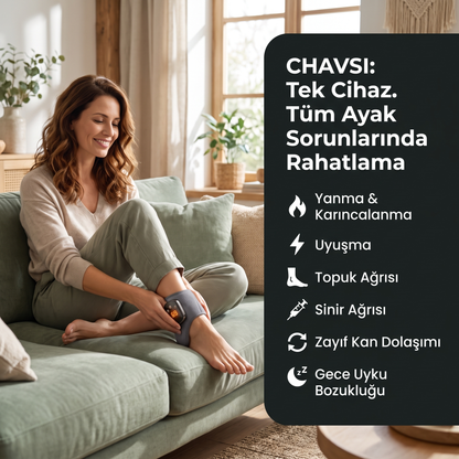 Chavsi - 3 Fonksiyonlu Ayak Masaj Aleti