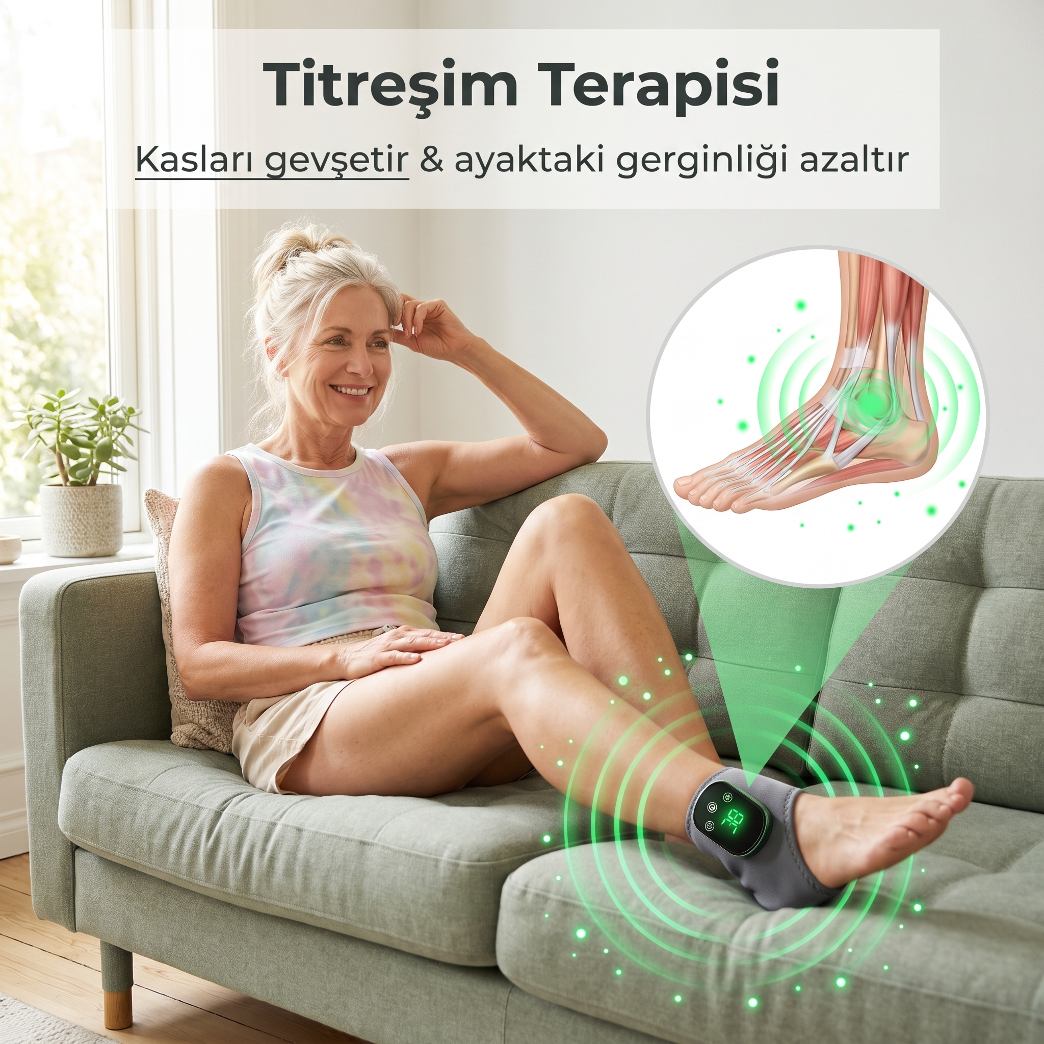 Chavsi - 3 Fonksiyonlu Ayak Masaj Aleti